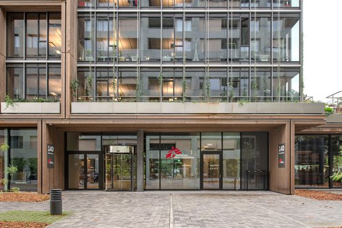Actualité de CCHE pour la signalétique du siège de l'organisation internationale Médecins sans frontières MSF à Genève Suisse