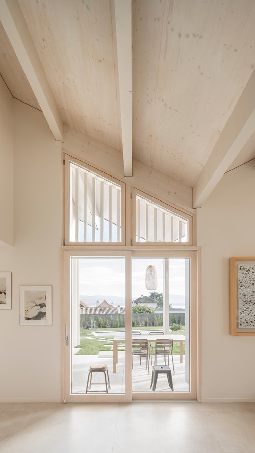 Architecture de CCHE pour la construction d'une villa individuelle dans la région de la Côte Suisse