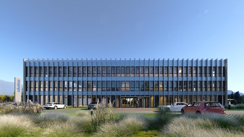 Architecture de CCHE pour le siège Suisse Doka