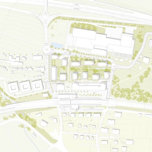 Urbanisme de CCHE pour le Plan de quartier Gare-Nord Schenk Suisse