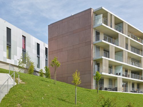 Architecture de CCHE des bâtiments Parallèle I et II Suisse