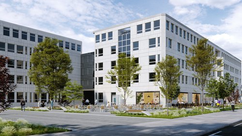 Architecture de CCHE pour le quartier de Chancy 59 à Genève Suisse