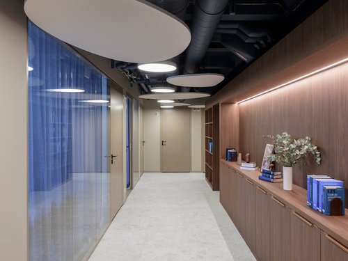 Architecture d'intérieur de CCHE pour Bureau Étude Derville SA