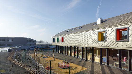 © Thomas Jantscher Architecture de CCHE pour l'International school of Lausanne ISL Suisse