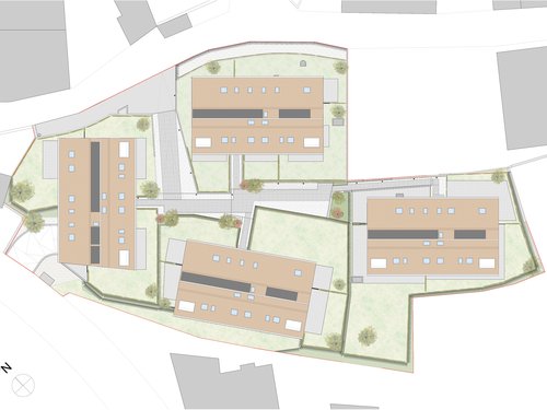 Architecture de CCHE pour les Logis de Pampigny Suisse