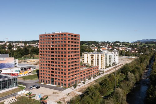 Urbanisme et Architecture de CCHE pour le quartier Ancienne Papeterie à Marly Suisse