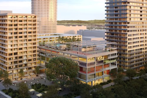 Urbanisme et architecture pour le concours Sonnentalstrasse 8