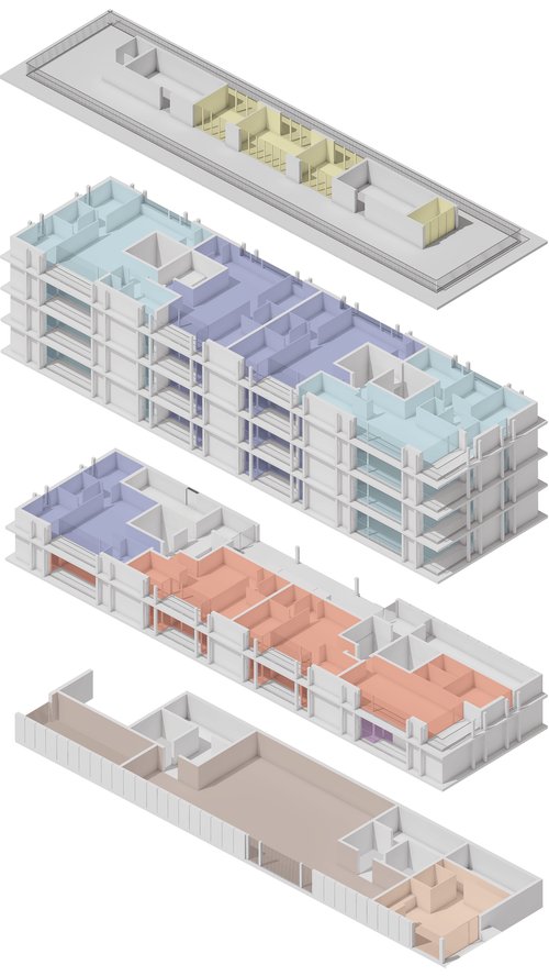 Architecture de CCHE pour Quinta das Lavadeiras à Lisbonne Portugal