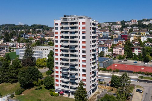 Transformation de CCHE pour la Tour de la Rochelle à Prilly Suisse