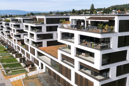 Architecture de CCHE des logements Les Logis de Prilly