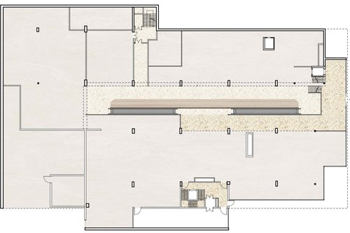 Concept transformation de CCHE pour le projet du centre commercial de la Tourelle Genève Suisse
