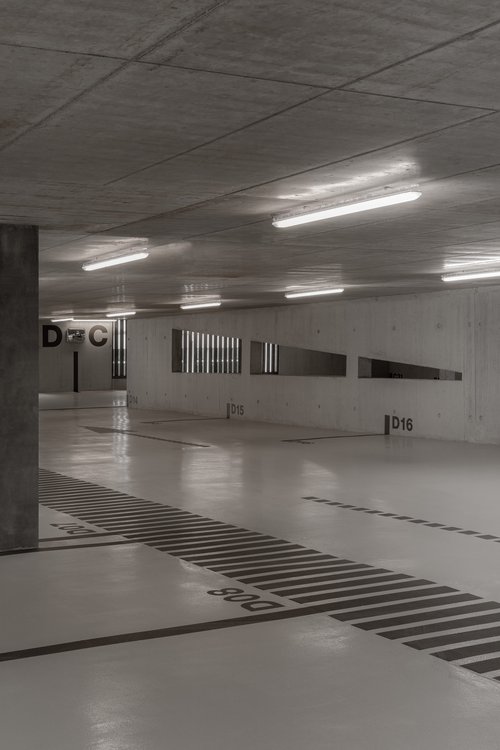 © Think Utopia Design de CCHE pour parking Musée Atelier Audemars Piguet