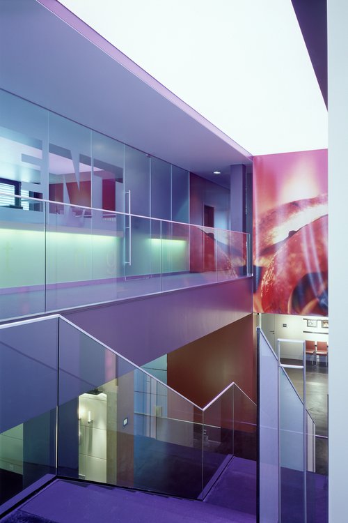 Architecture d'intérieur de CCHE pour la rénovation du bâtiment Regent Lighting SA Suisse