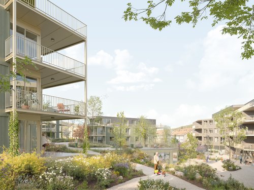 Architecture de CCHE pour Common Ground Moudon Suisse