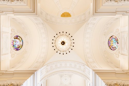 Rénovation patrimoniale de CCHE pour l'église Sainte-Croix à Carouge