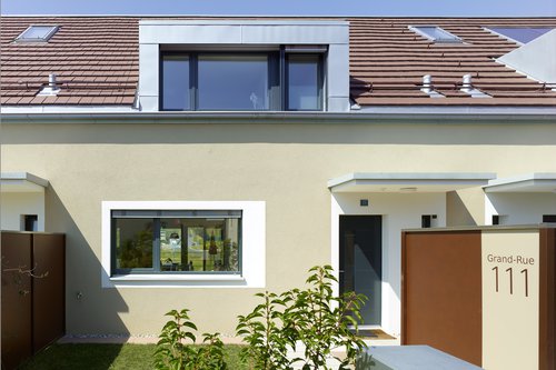 Architecture de CCHE pour le Quartier La Pique à Gland Suisse