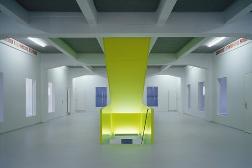 Architecture d'intérieur de CCHE pour le Gymnase du Bugnon à Lausanne Suisse