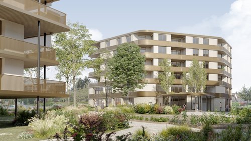 Concours d'architecture de CCHE pour les Tuileries 1 à Epalinges Suisse
