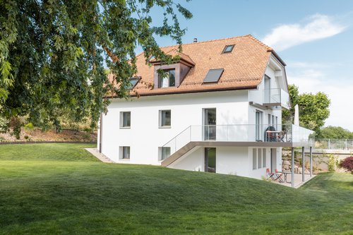 Transformation architecturale de CCHE pour le projet Chivrageon à Aubonne Suisse