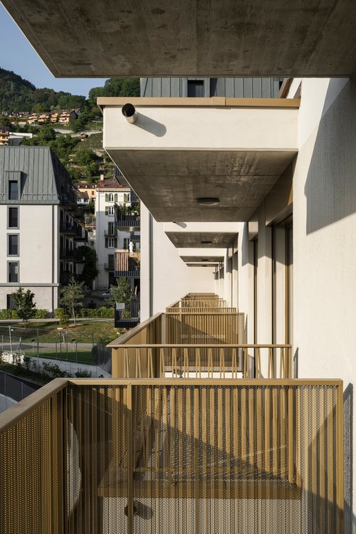 Architecture de CCHE pour La Corsaz à Montreux Suisse