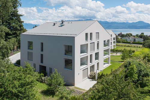 Architecture de CCHE d'une résidence de logements La Barberole Suisse