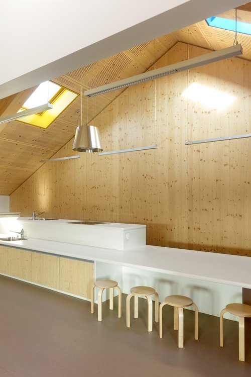 Architecture de CCHE pour l'International school of Lausanne ISL Suisse