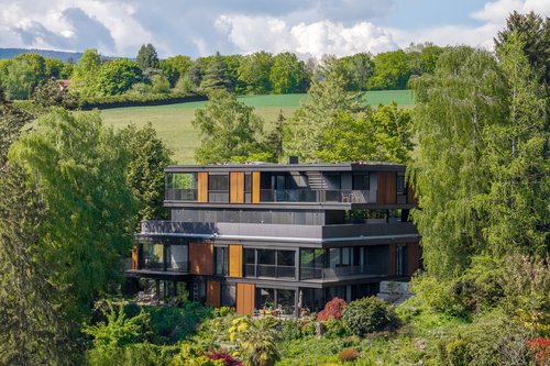 Architecture de CCHE pour l'immeuble d'habitation La Begnaule à Begnins Suisse