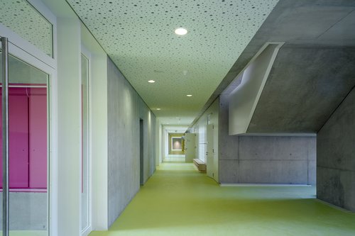 © Thomas Jantscher Architecture d'intérieur de CCHE pour l'Ecole Internationale de Genève Suisse