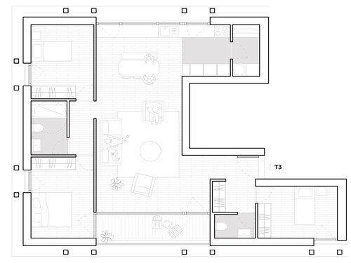 Architecture de CCHE pour Quinta das Lavadeiras à Lisbonne Portugal
