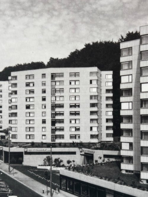 Architecture de CCHE pour les tours de logements de la borde à Lausanne Suisse