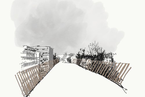 Architecture de CCHE pour le Pont sur la Seymaz Suisse
