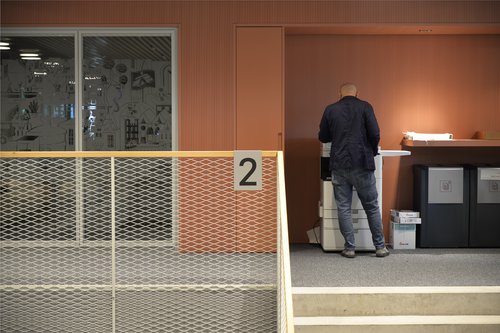 Signalétique de CCHE pour le siège de l'organisation internationale Médecins Sans Frontières MSF à Genève Suisse