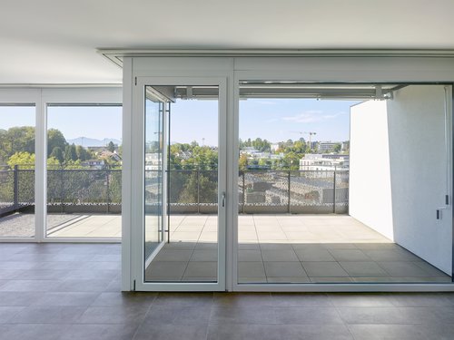 Architecture de CCHE pour Bugnon EST Bâtiment E et F quartier Maillefer Suisse