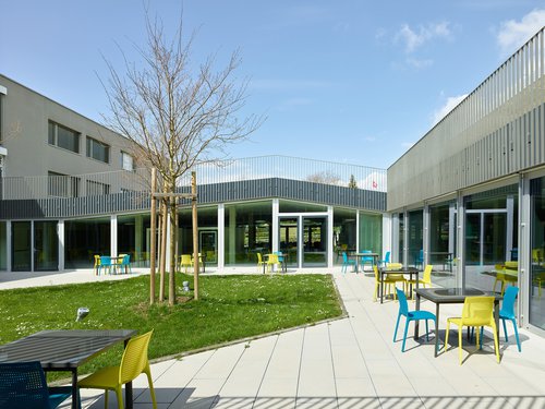 © Thomas Jantscher Architecture de CCHE pour l'International school of Lausanne ISL Suisse