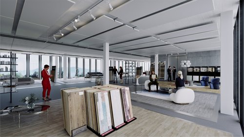 Architecture de CCHE pour Polyprime à Villars-Sainte-Croix Suisse