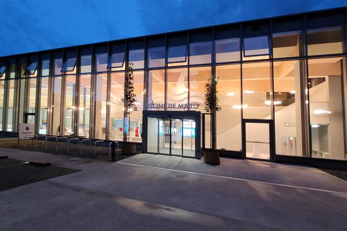 Actualité de CCHE pour l'inauguration de la piscine de Marly