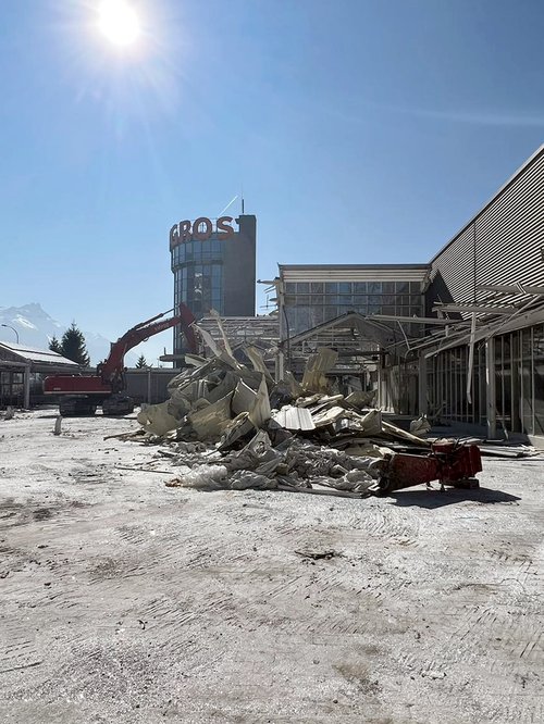 Rénovation et transformation de CCHE pour le Centre Migros Chablais Aigle Suisse