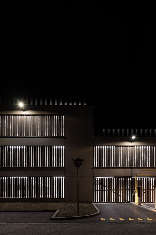 © Think Utopia Design de CCHE pour parking Musée Atelier Audemars Piguet