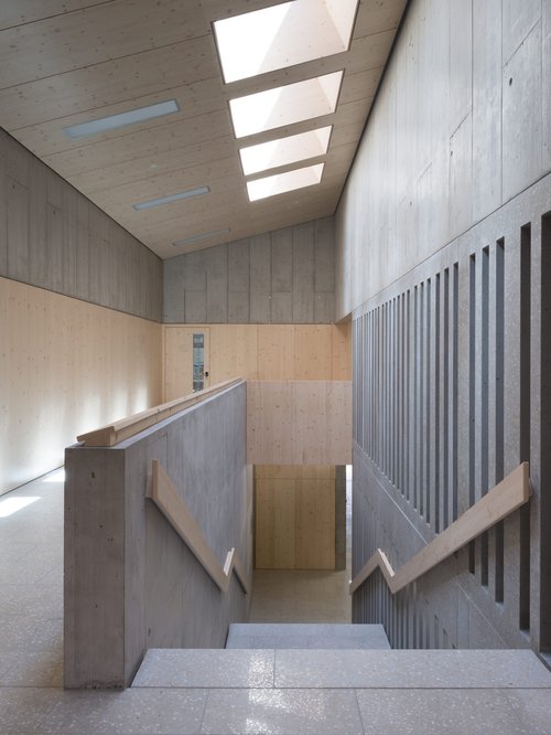 © Rafael Rojas Architecture de CCHE du Collège Henchoz Suisse