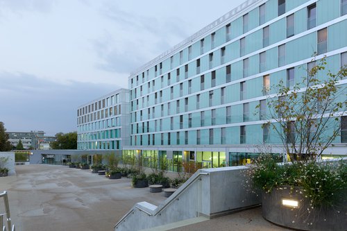 Architecture de CCHE pour les Résidences du parc Nyon Suisse