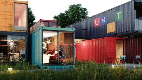 Architecture de CCHE pour l'Hôtel Unit du campus The Hive Suisse