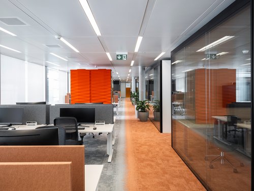 Architecture d'intérieur de CCHE pour l'aménagement de bureaux à Lausanne