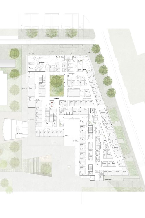 Concours d'architecture de CCHE pour l'Hôpital des enfants