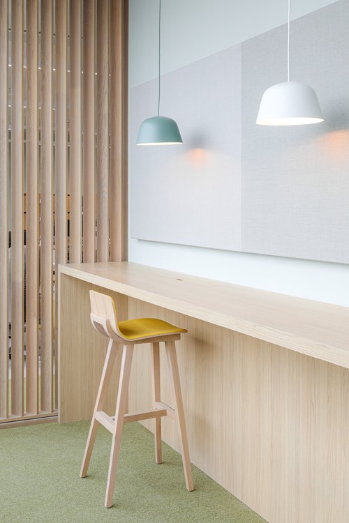 Architecture d'intérieur de CCHE pour Firmenich Suisse