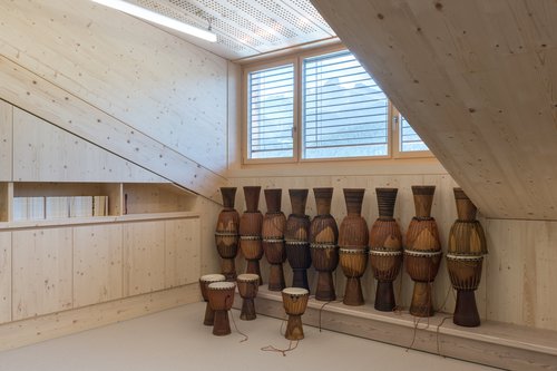 © Rafael Rojas Architecture de CCHE du Collège Henchoz Suisse