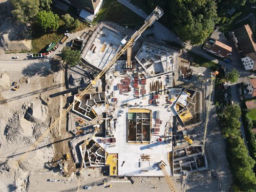 Urbanisme et Architecture de CCHE pour le Quartier de l'Ancienne Papeterie à Marly Suisse