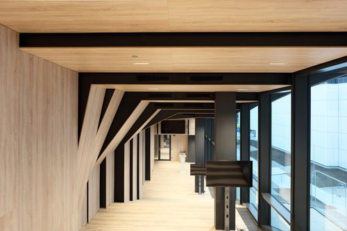 Architecture de CCHE pour La Résidence étudiante du Grand Morillon Suisse