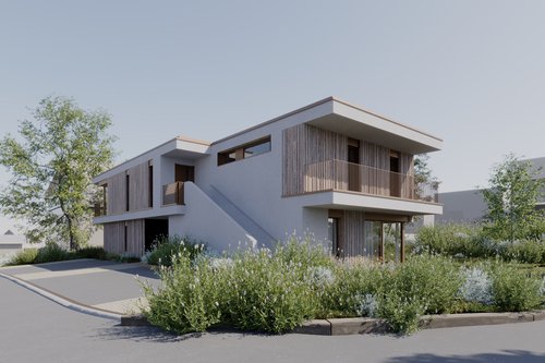 Architecture de CCHE pour un immeuble d'habitation à Tagelswangen Suisse