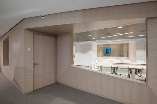 Architecture d'intérieur de CCHE des locaux administratifs de Nestlé Purina Suisse