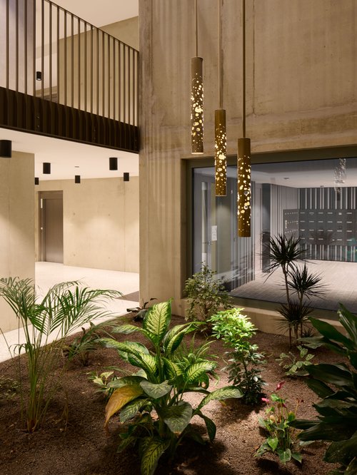 Architecture et Réalisation de CCHE pour le Quartier résidentiel à Bussigny Côté Gare Suisse